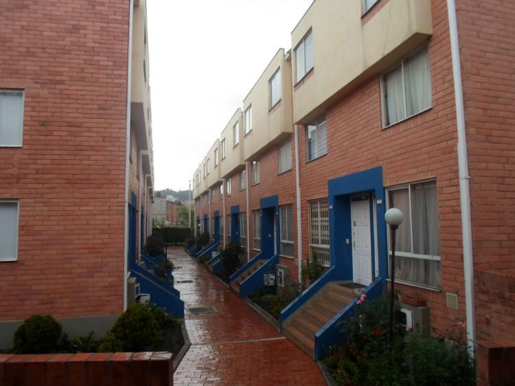 Common apartment block in urban Colombia
